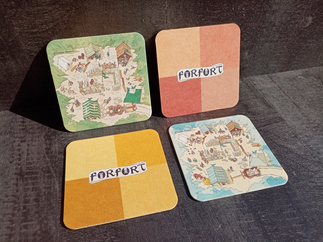 Sous-verres [Les 4 saison]